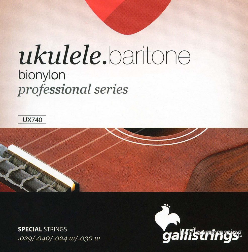 Bionylon – Strängar för barytonukulele (Low D) Bionylon – Strängar för barytonukulele (Low D)
