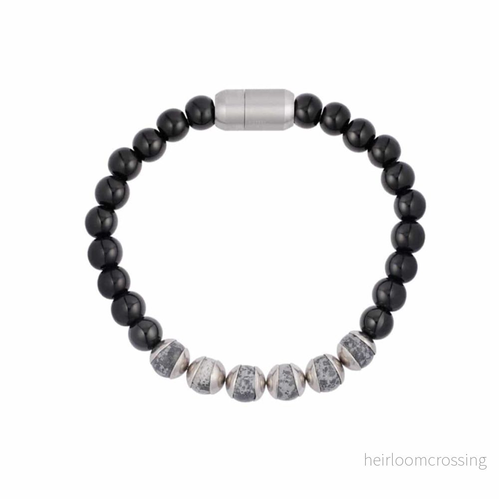 Armband Jason – Rostfritt Stål & Natursten Armband Jason – Rostfritt Stål & Natursten
