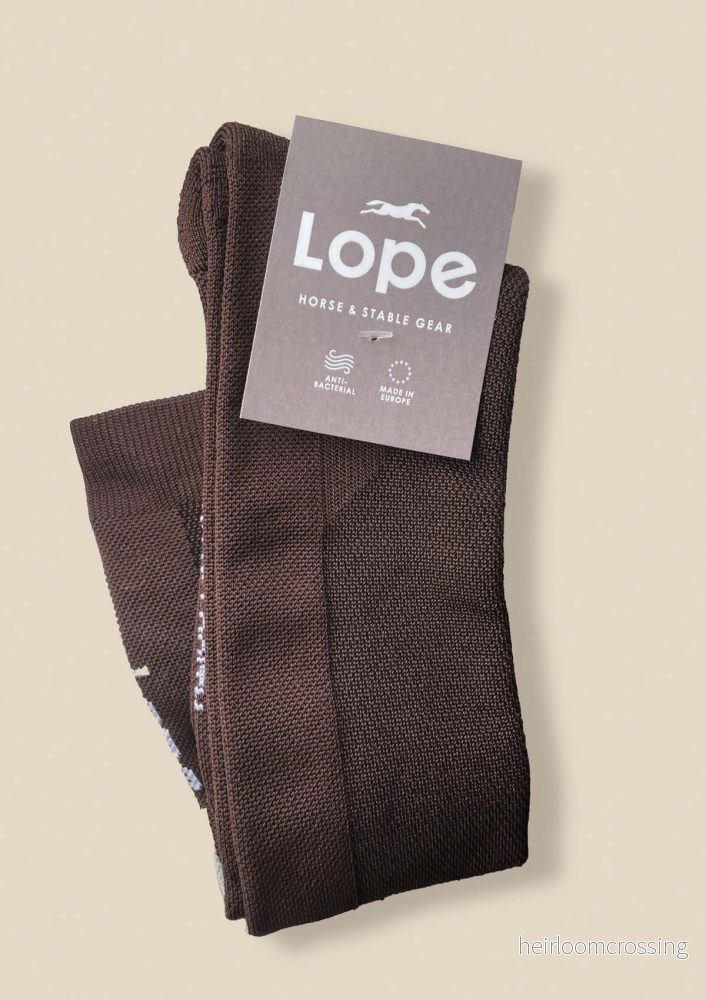 Q-skin tech-ride ridstrumpor med kompression, Brown - Bild 3