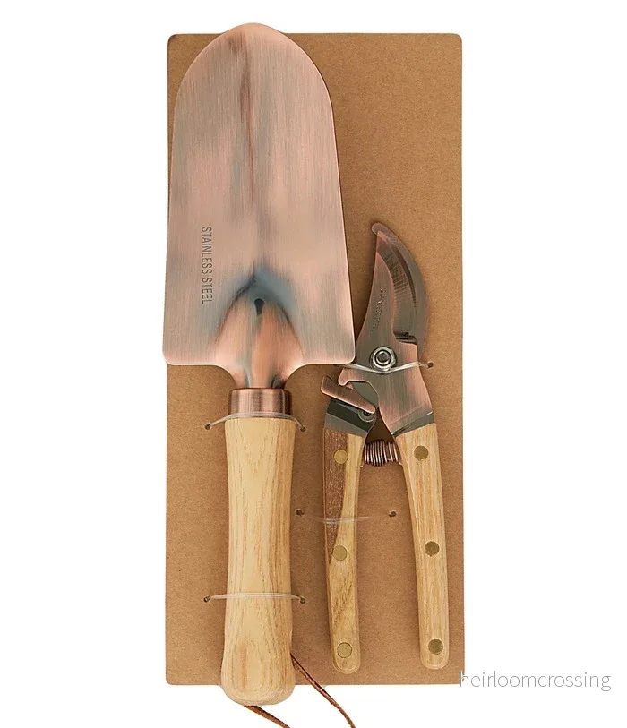 2-delat trädgårdsset (spade och sekatör)