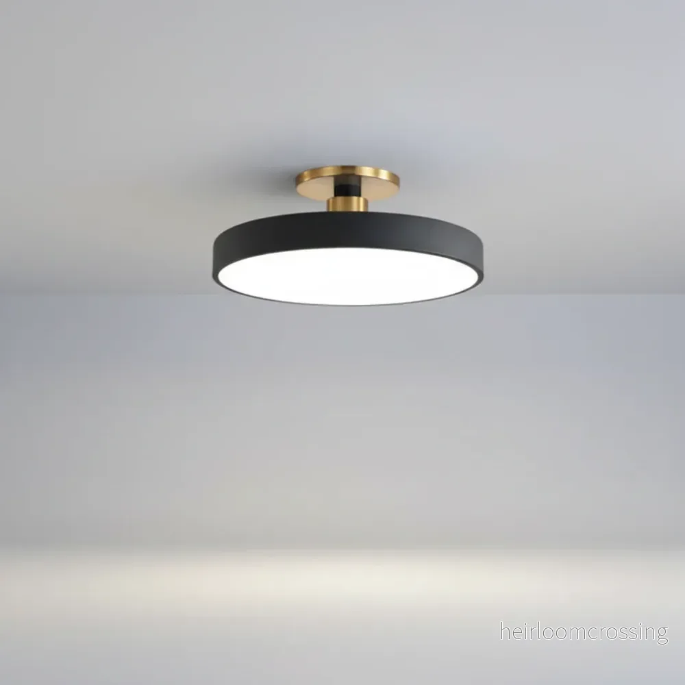 Halvinfälld LED-taklampa - Helligon - Bild 2