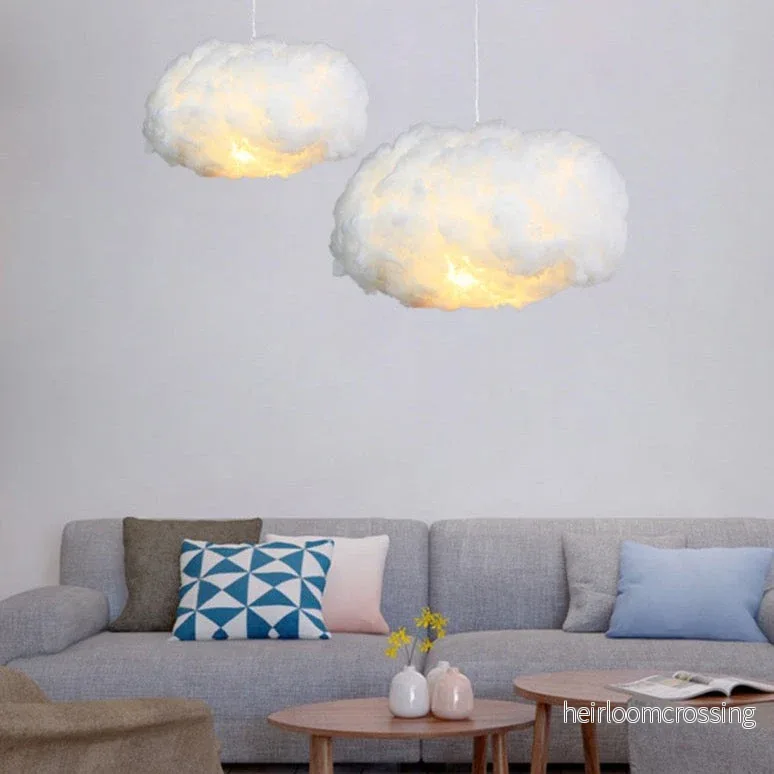 Taklampa moln – LED-pendellampa för barnrum och sovrum i 7 storlekar Taklampa moln – LED-pendellampa för barnrum och sovrum i 7 storlekar