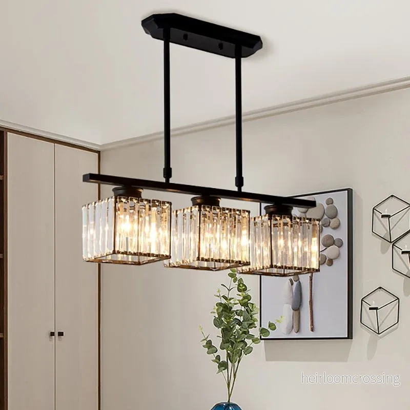 Pendellampa i glas med flera armar – taklampa för köksö och matsal Pendellampa i glas med flera armar – taklampa för köksö och matsal