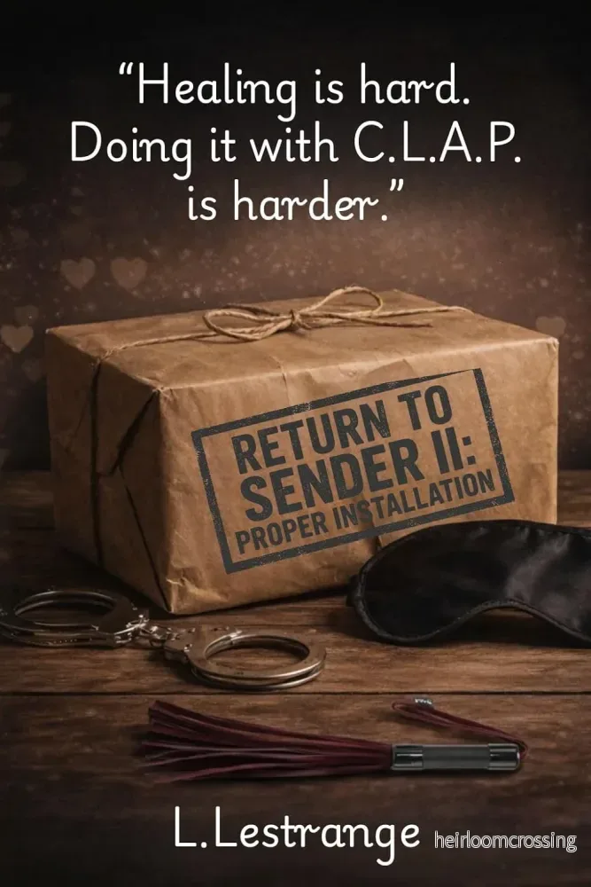 Return To Sender II: Proper Installation (Return To Sender #2), by L. Lestrange (softback, english edition) (Kopia) Return To Sender II: Proper Installation (Return To Sender #2), by L. Lestrange (softback, english edition) (Kopia)