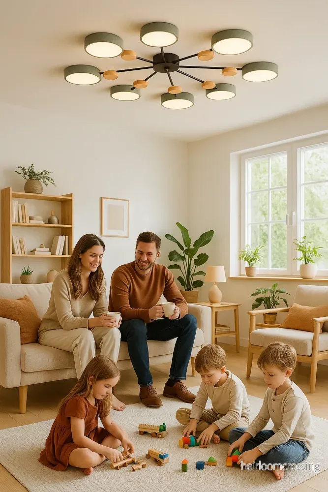 NordicGlow | Grenad LED-taklampa i skandinavisk stil - Bild 3