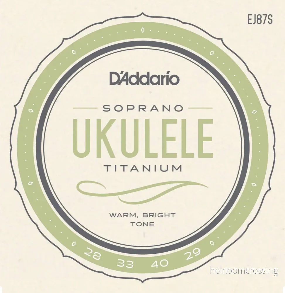 D’Addario EJ87S Titanium – Sopran