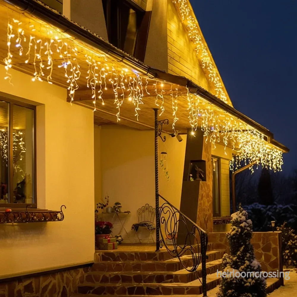 LED Iskristaller Ljusserie Utomhus - IceLumin