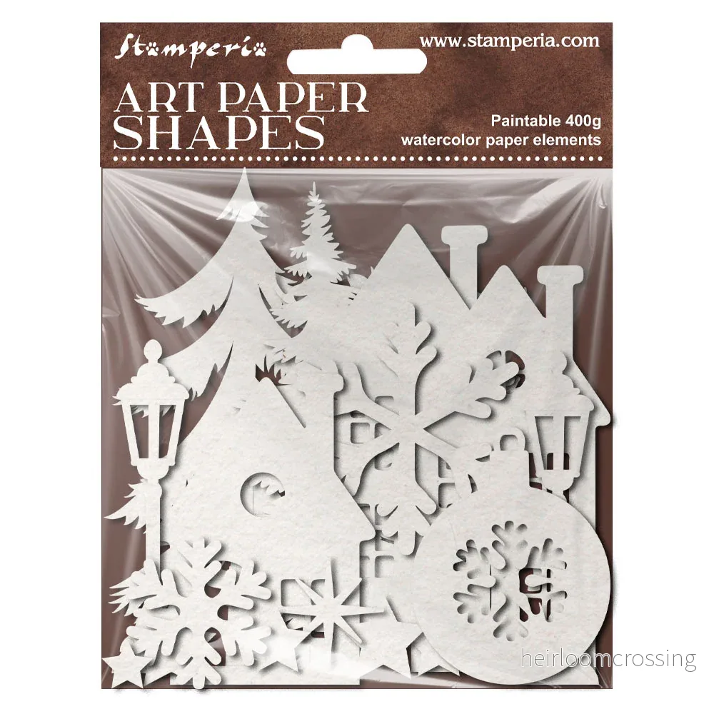 Art Paper Shapes laser cut – Christmas Art Paper Shapes laser cut – Christmas