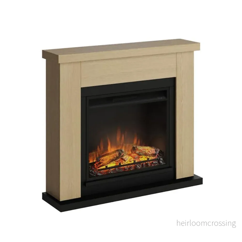 Elkamin TAGU Frode Electric med PowerFlame Trä/Natur - Bild 2