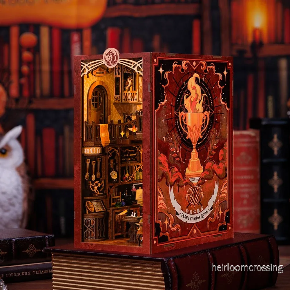 Book Nook DIY Kit – Flame Common Room