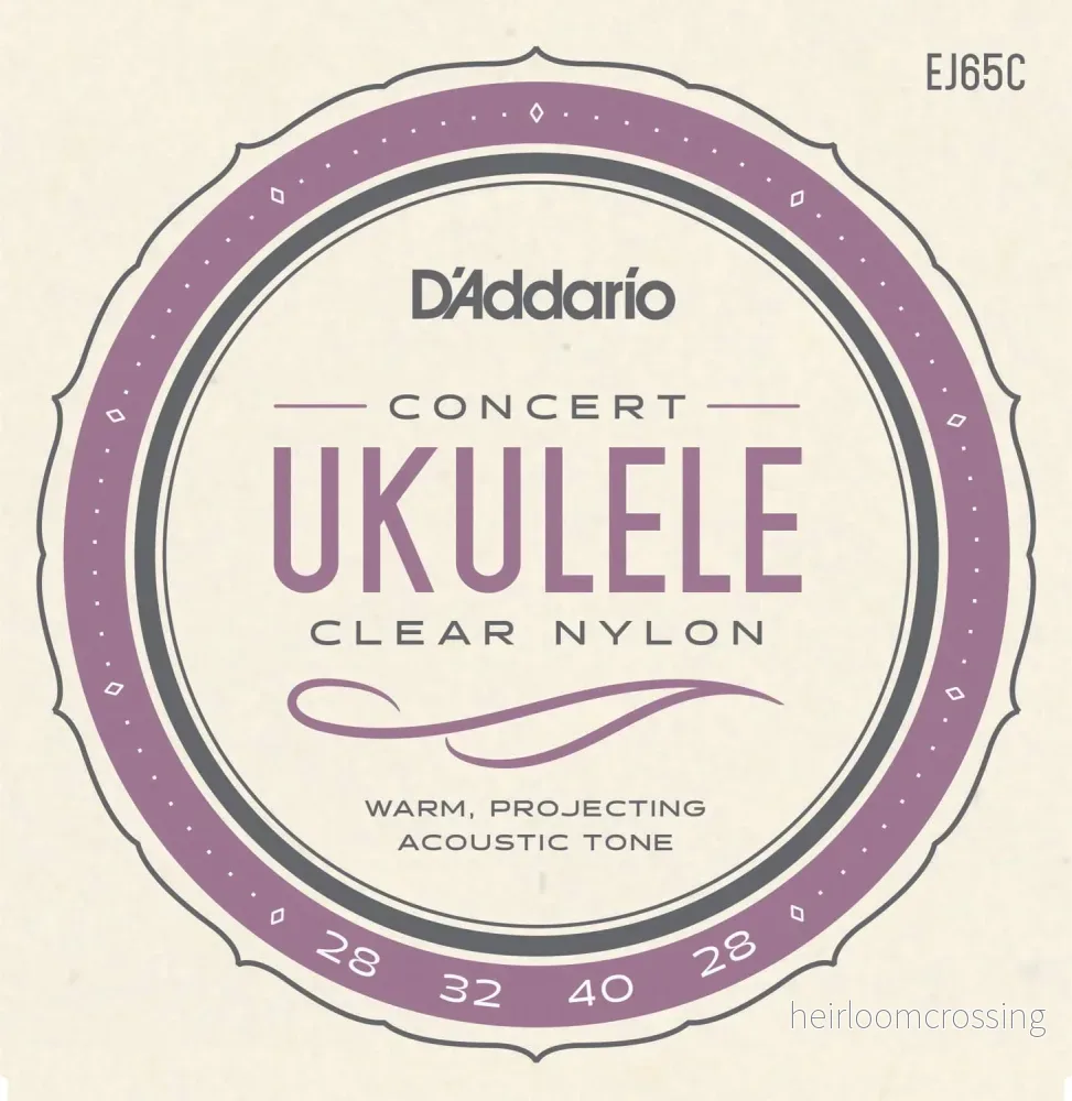 Clear Nylon – Strängar till konsert-ukulele Clear Nylon – Strängar till konsert-ukulele