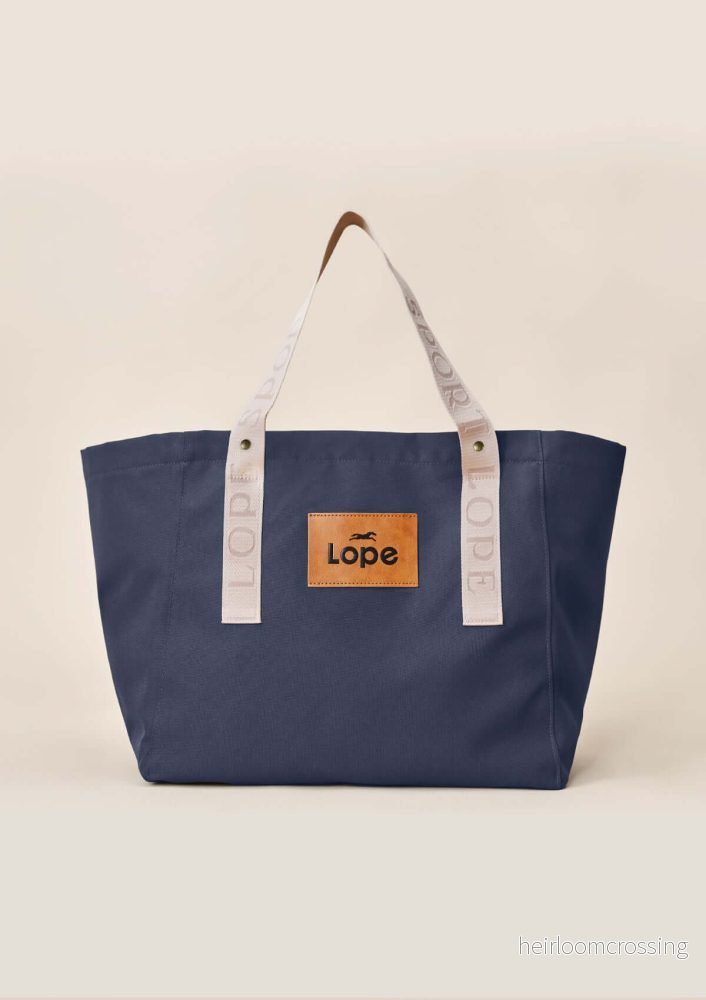 Lope Tote Bag Midnattsblå stallväska - Bild 3