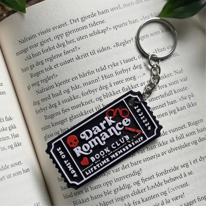 Dark Romance keychain