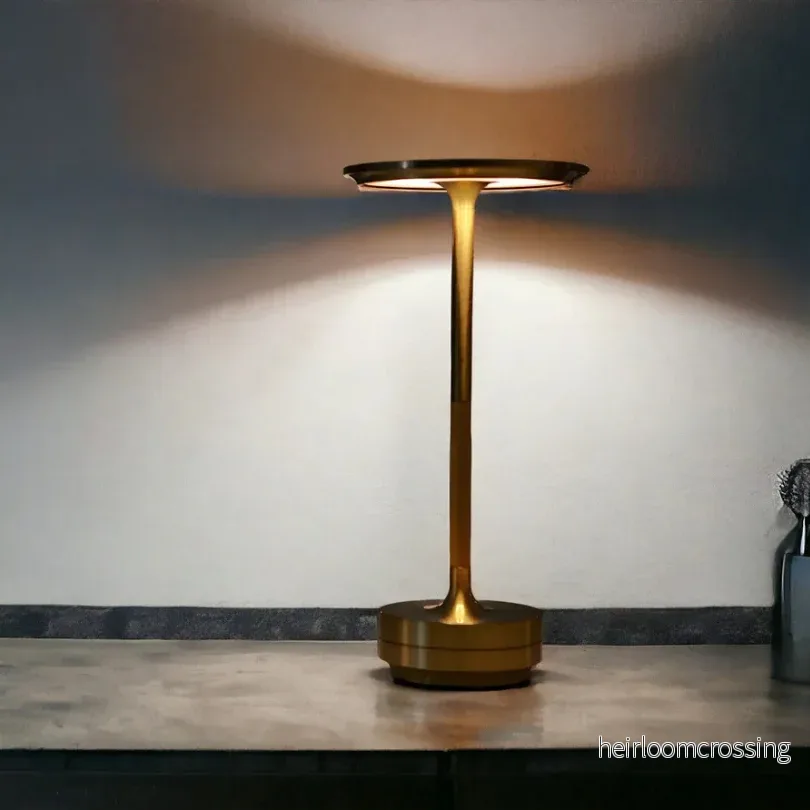 Stämningsfull lyxig bordslampa - LumoVibe - Bild 3