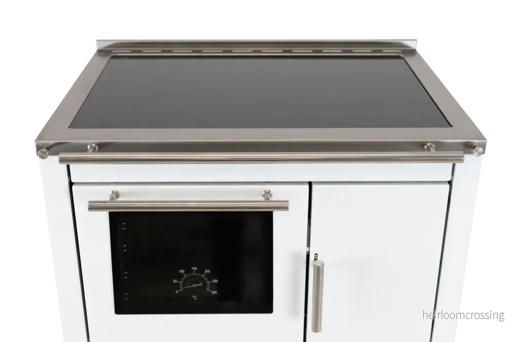 Spis Ember 80 cm med glashäll ståldörr