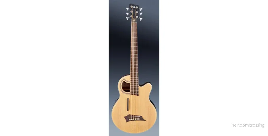 RockBass Alien Deluxe, 6-strängad – Natural Transparent Satin - Bild 3