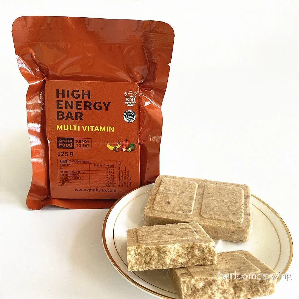Nödkakor Multivitamin 125 gram Bäst före 2044 - Bild 3