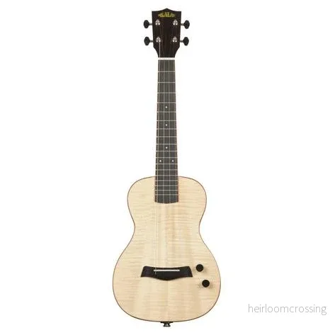 Solid Body Electric Flame Maple Tenorukulele - Bild 3