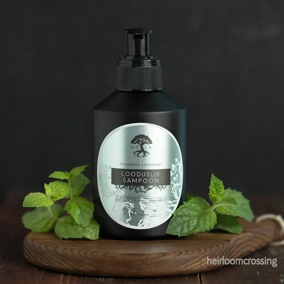 Schampo Pepparmint & Bergamot – Sulfatfritt med Ekologiska Ingredienser, 200 ml Schampo Pepparmint & Bergamot – Sulfatfritt med Ekologiska Ingredienser, 200 ml