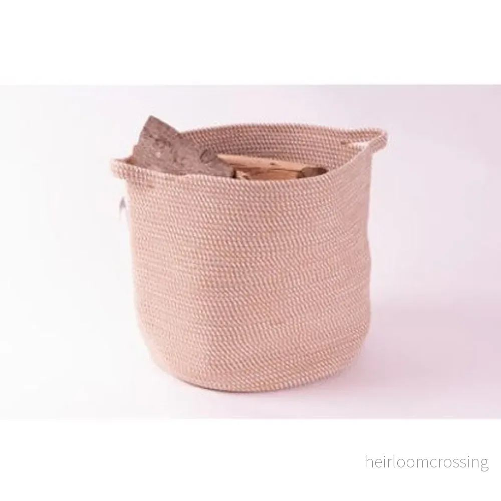 Vedkorg TermaTech bomull/polyester sand - Bild 2