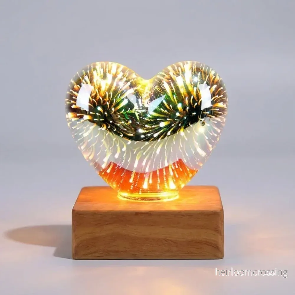 Hjärtformad LED-lampa – Heartflare - Bild 2