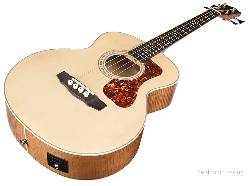 Jumbo Junior Bass Flame Lönn Antik Blond Jumbo Junior Bass Flame Lönn Antik Blond