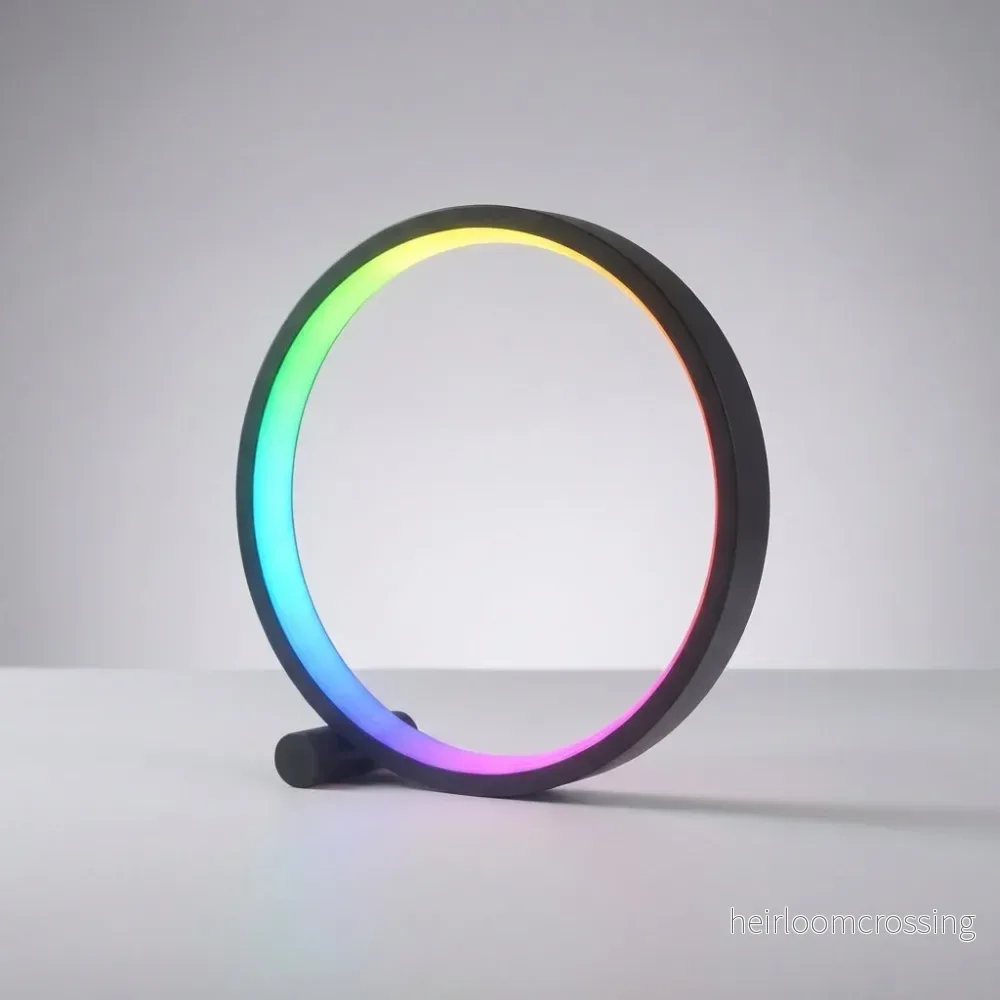 Flerfärgad stämningsbelysning i ringform – LuminovaRing - Bild 2