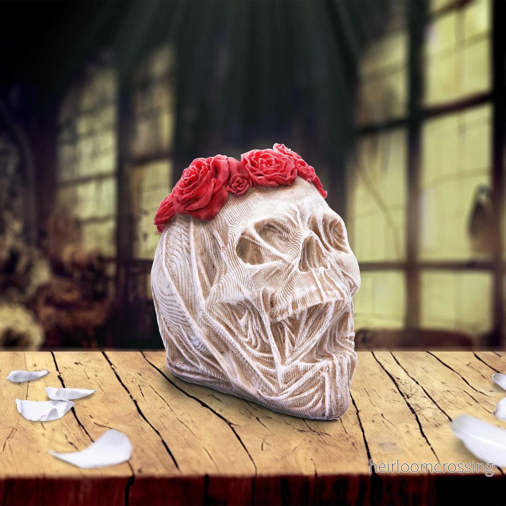 The Veil – Gothic Skull Bride Ornament The Veil – Gothic Skull Bride Ornament