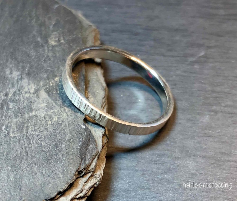 Handgjord silverring Kim nr 1 Handgjord silverring Kim nr 1