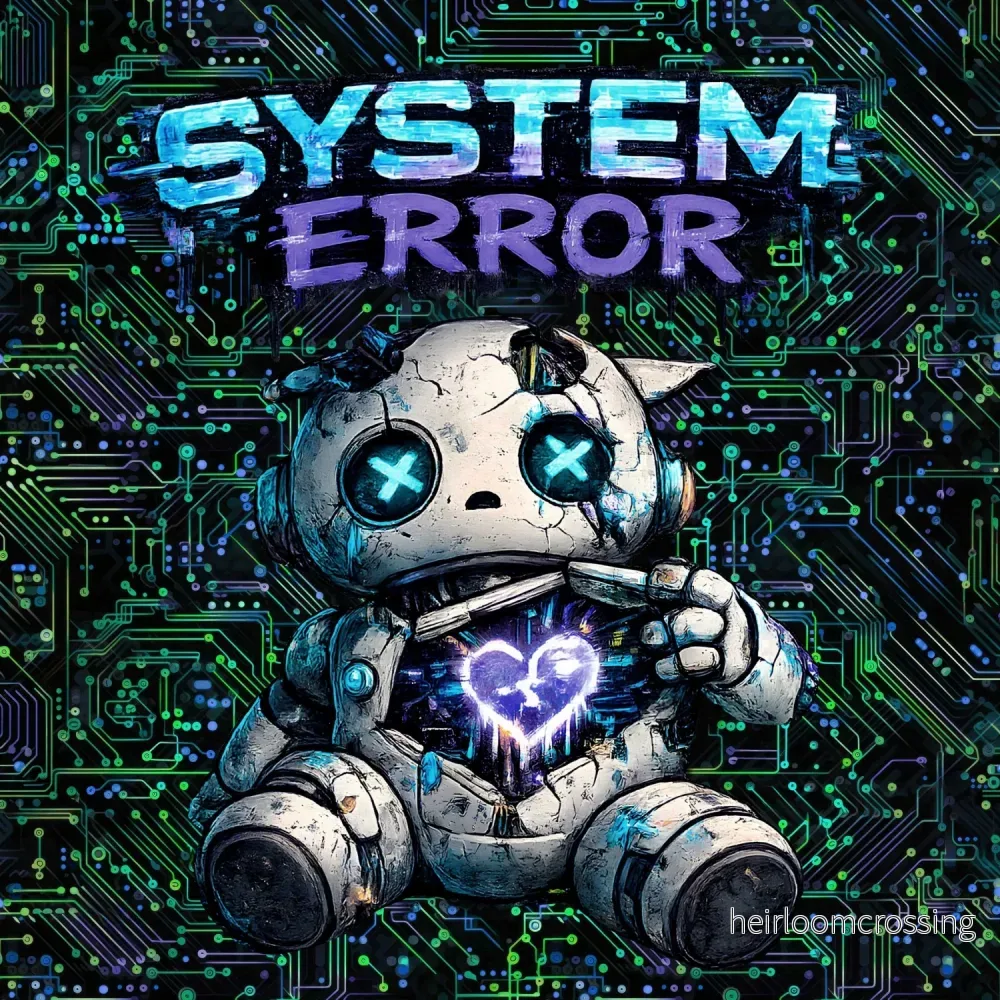 FÖRHANDSBOKNING! PANEL 55X73CM ÖGLAD COLLEGE – CYBER TECH SYSTEM ERROR