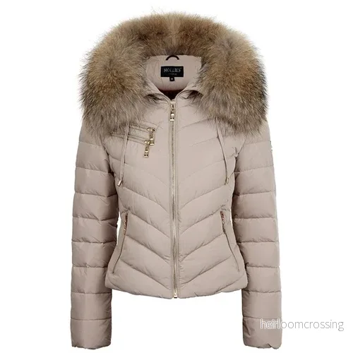 HOLLIES Chatel Jacka Beige Natur