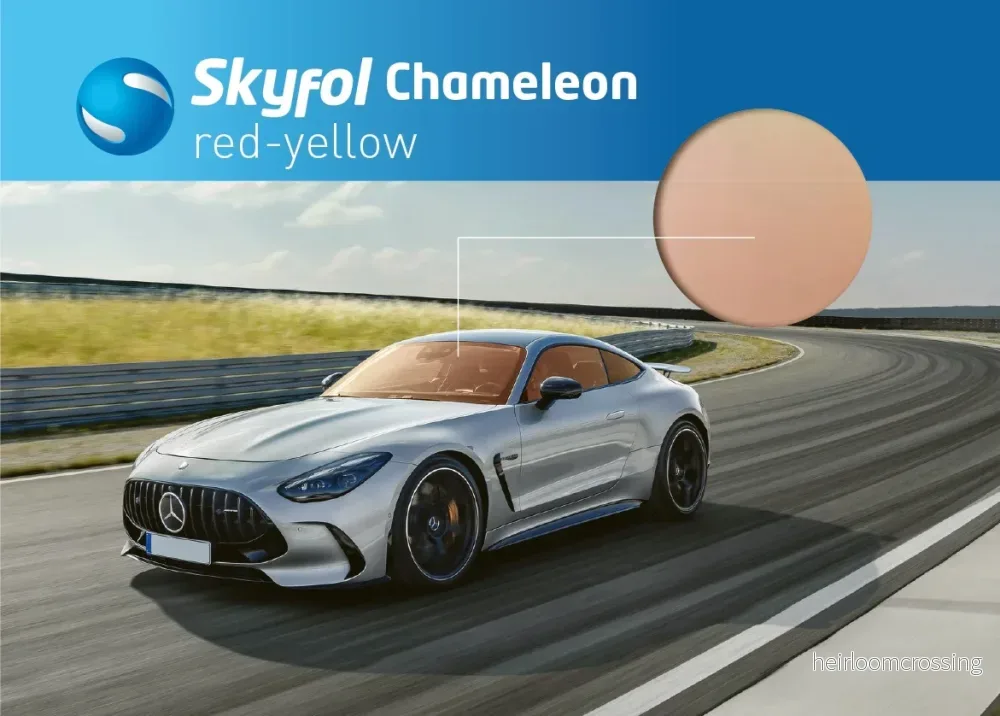 SkyFol Chameleon Red-Yellow 1,52x30M Solfilm