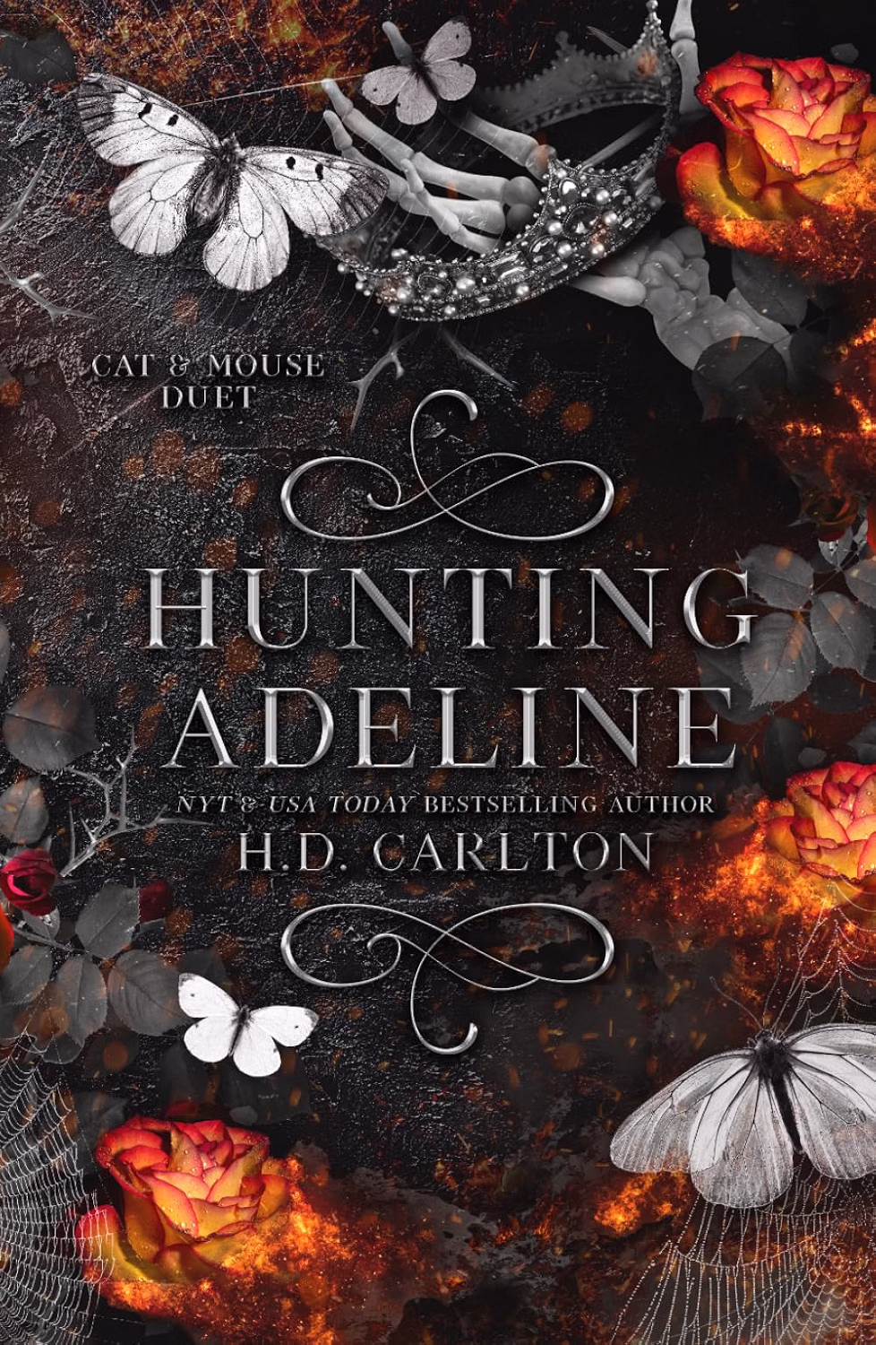 Hunting Adeline, av H.D. Carlton (pocketutgåva, engelsk utgåva)