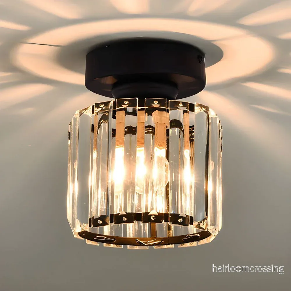 Modern kristalltaklampa – CrystalGlow