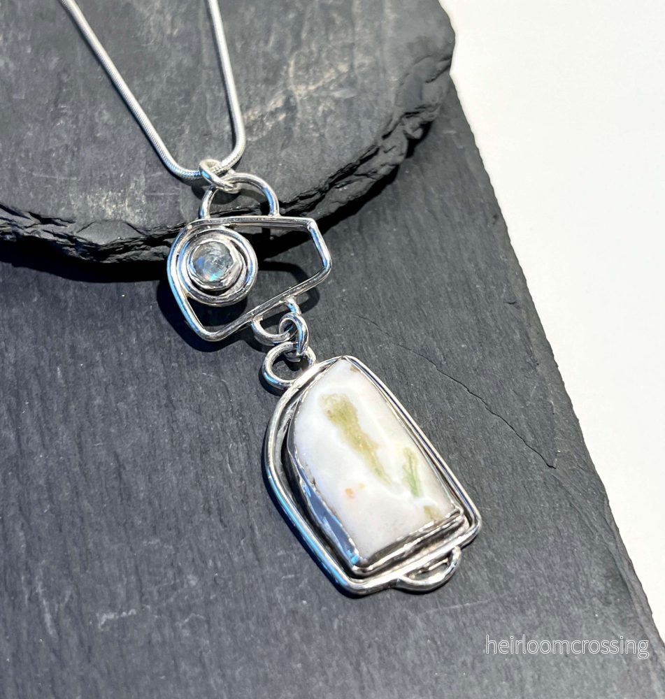 Silverhalsband med ädelstenar Bellini - Bild 2