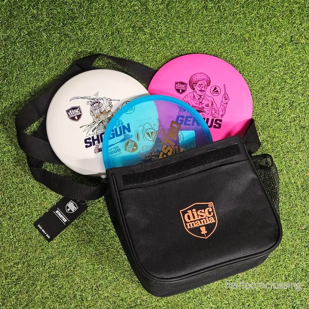 Discgolf Startset: Komplett paket med väska & 3 discar Discgolf Startset: Komplett paket med väska & 3 discar