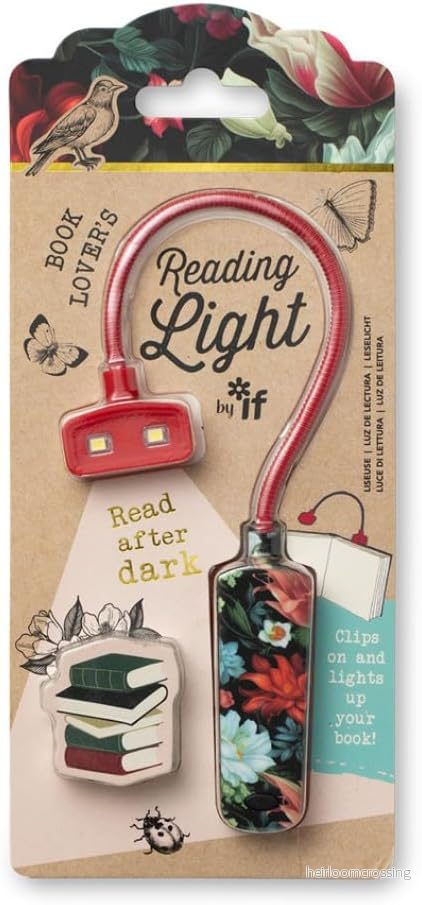 Book Lover’s Reading Light – Dark Floral Book Lover’s Reading Light – Dark Floral