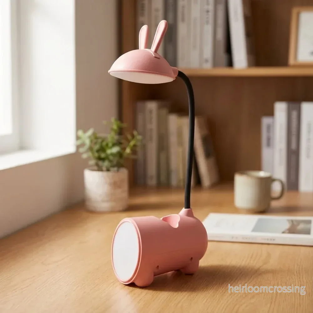 Söt skrivbordslampa med karaktär – Bunniva