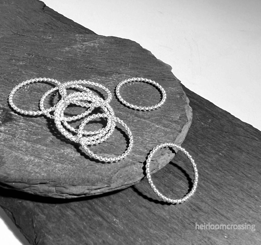 Tunn silverring Leonore – supertunn Tunn silverring Leonore – supertunn