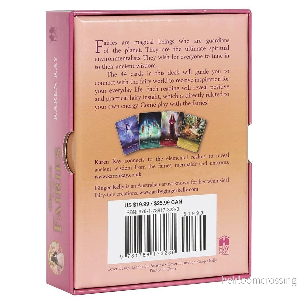 Oracle of the Fairies – Orakelkort & Guidebok - Bild 2