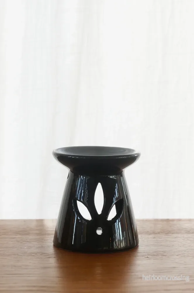 Liten Aromalampa- svart