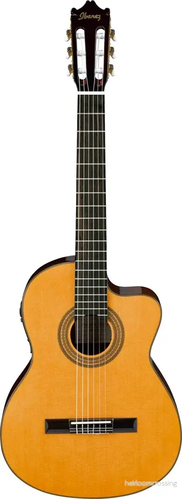Klassisk gitarr – Amber High Gloss