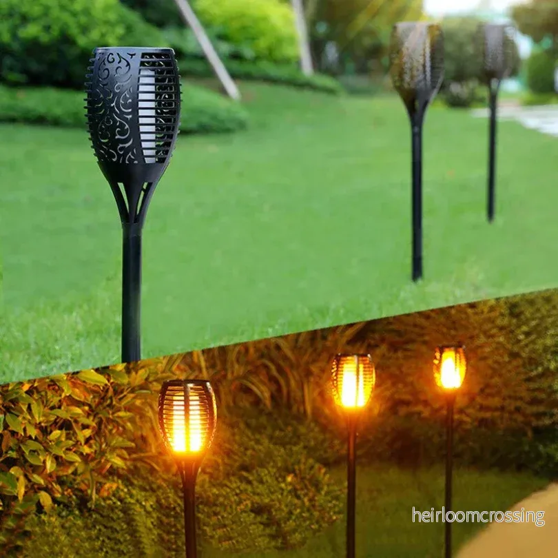 Trädgårdsfacklor med LED-belysning – SolarFlame
