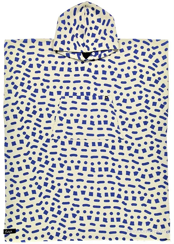 Badponcho Shells Blue Badponcho Shells Blue