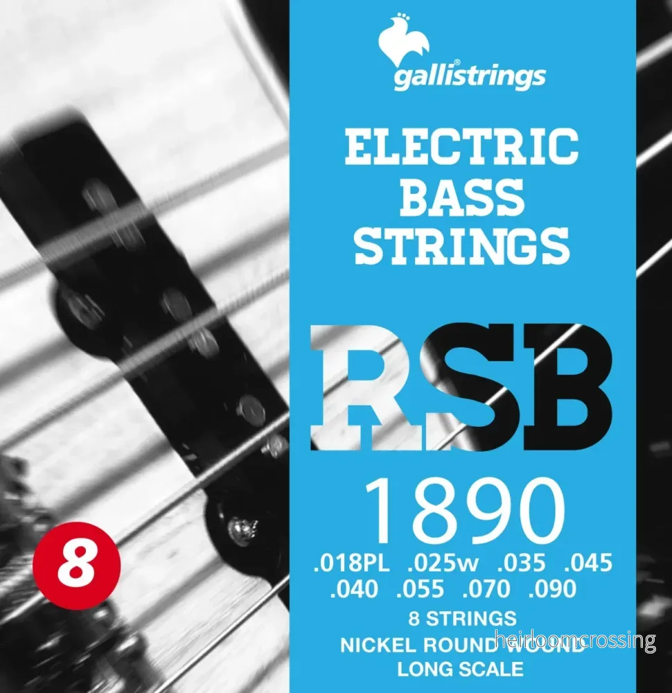 RSB Nickel – 8 strängar RSB Nickel – 8 strängar