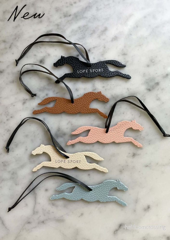 SIGNATURE HORSE BAG CHARM solid