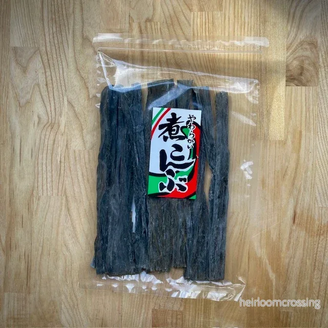 Nyskördade spröda Kombu-alger 76gr