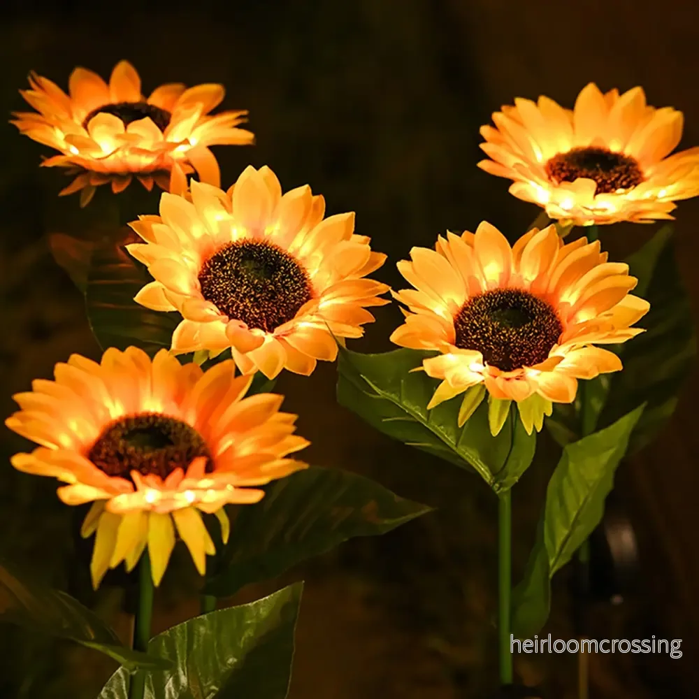 Vattentät solroslampa – SolarBloom - Bild 2