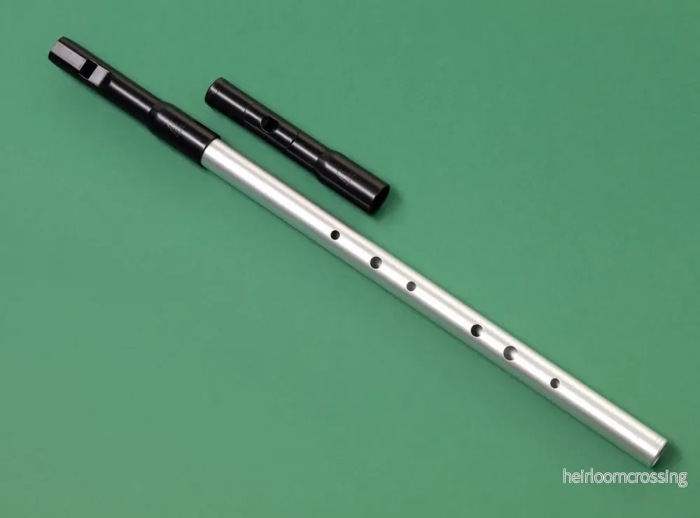 Tony Dixon DX103D – Stämbar Tenor D Visselpipa/Flöjt Duo (Aluminiumkropp)