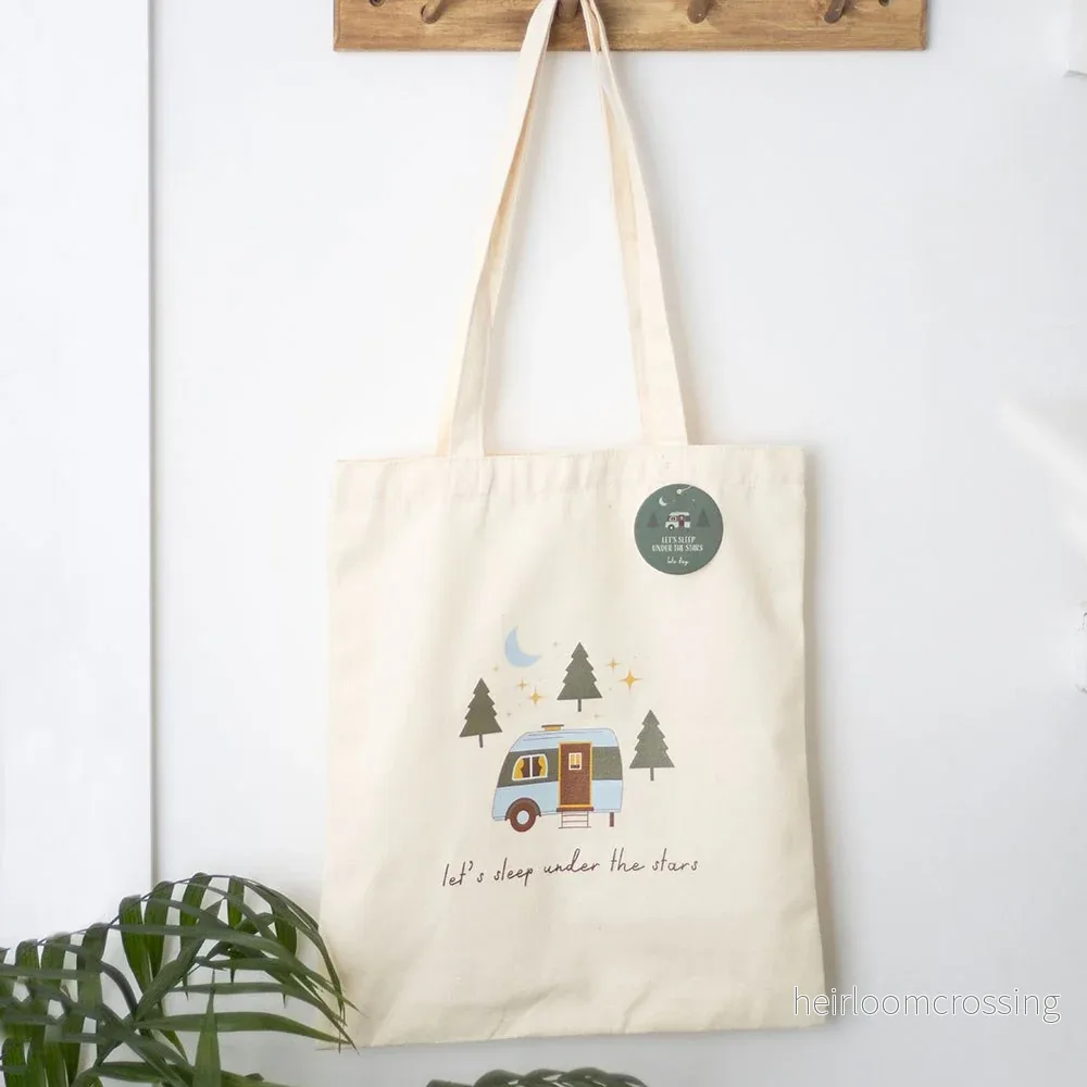Tygväska – Let’s Sleep Under the Stars - Bild 2